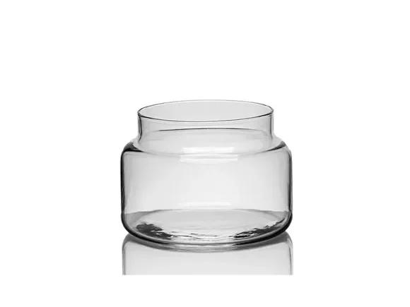 Clear Glass Candle Containers — main view