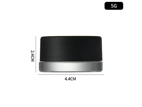 Round Square Glass Concentrate Jars With CR Lids Weed — view 6