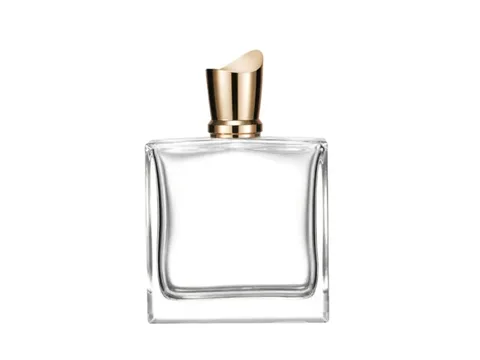 Glass Square Perfume Bottles — view 1