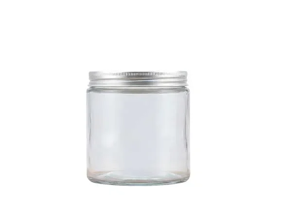 Straight Round Glass Pickling Jars With Lids — main view