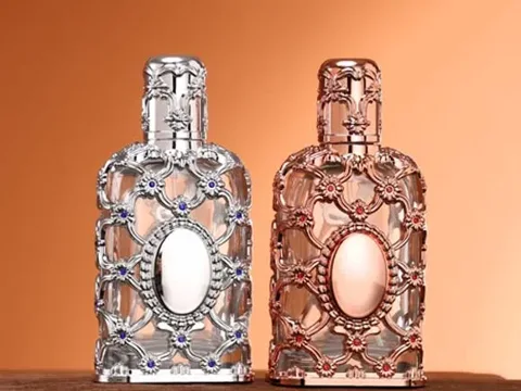 Glass Perfume Bottles Cologne Bottles — view 3