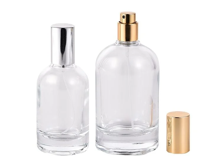 Glass Round Fine Mist Spray Perfume Bottle — main view