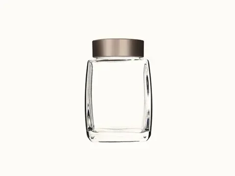 Clear Glass Honey Jars
