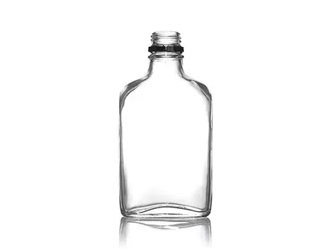 Clear Glass Liquor Bottles — view 4