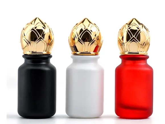 Tricolor Glass Perfume Bottles — main view