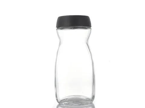 Glass Coffee Jars with Lids Food Storage Container
