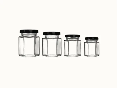 Clear Honey Jar Glass — view 4