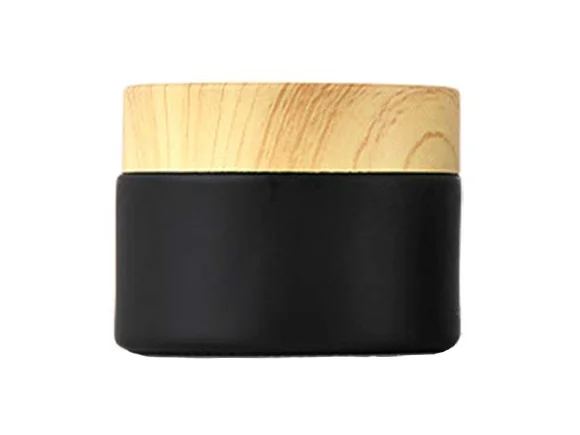 Light-proof Matte Black Glass Jars — main view
