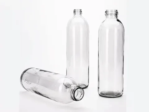 Glass Gatorade Drink Bottle Juice Container — view 1