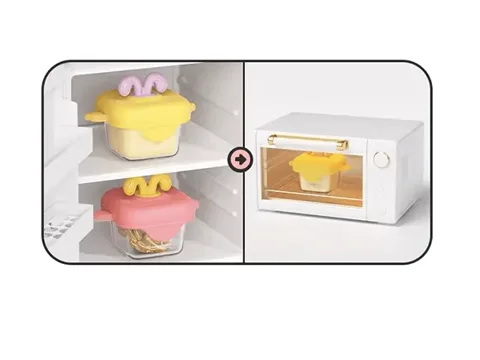 Reusable Glass Freezer Containers Jars — view 2