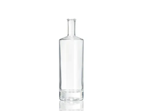 Crystal Round Spirit / Whiskey Bottles — view 1