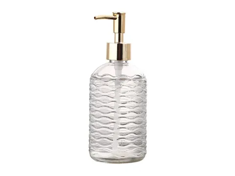 Transparent Hand Soap Glass Bottle