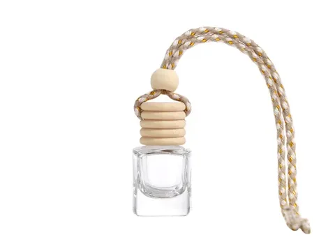 Small Car Perfume Bottles Glass Car Hanging Bottles — view 6