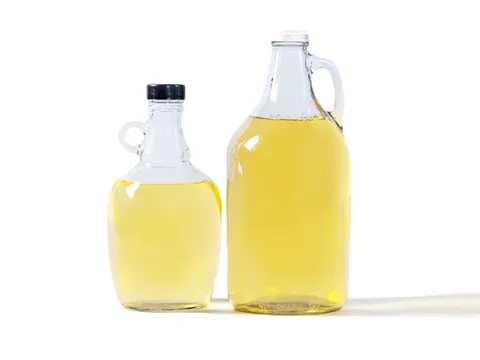 Gallon Clear Glass Bottle — view 3
