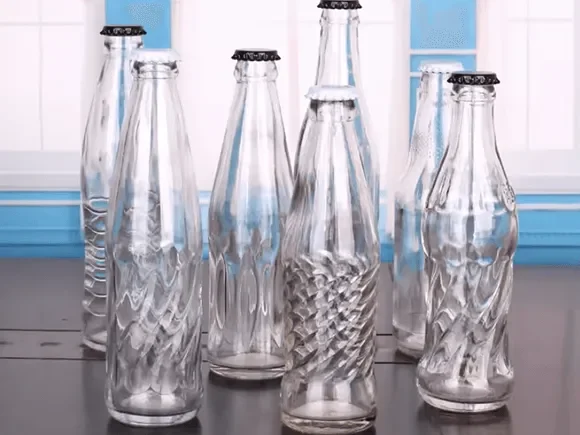 Glass Soda Bottles with Lids — main view