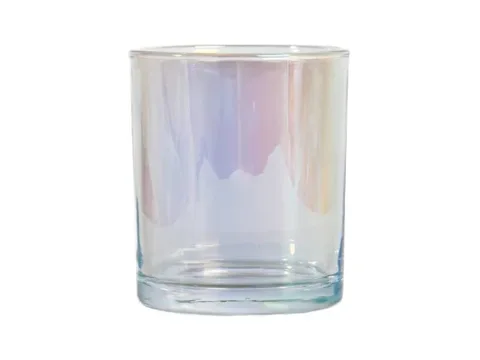 Customized Laser Color Glass Candle Jars — view 2