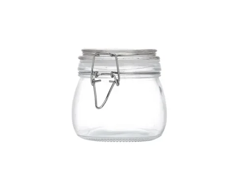 Large Glass Jars with Clasp Lids