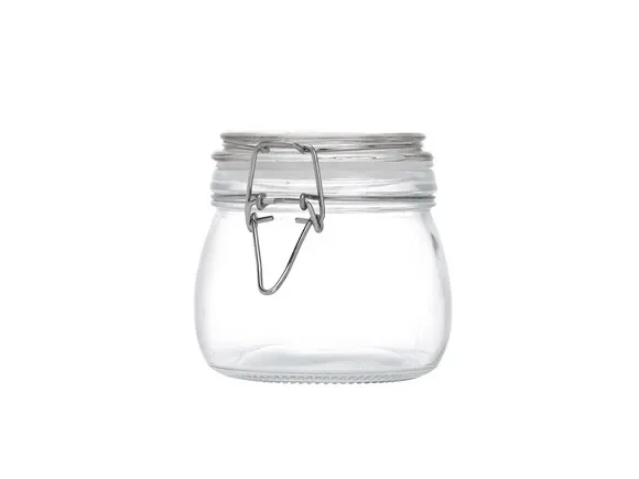 Large Glass Jars with Clasp Lids — main view