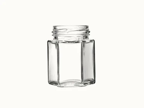 Clear Honey Jar Glass — view 2