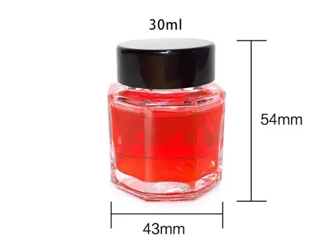 Mini Clear Glass Bottles — view 2