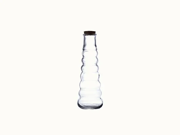 Clear Class Soda Bottle — main view