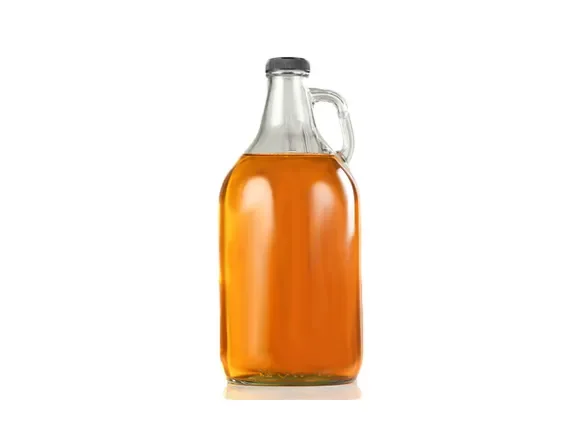 Gallon Clear Glass Bottle — main view