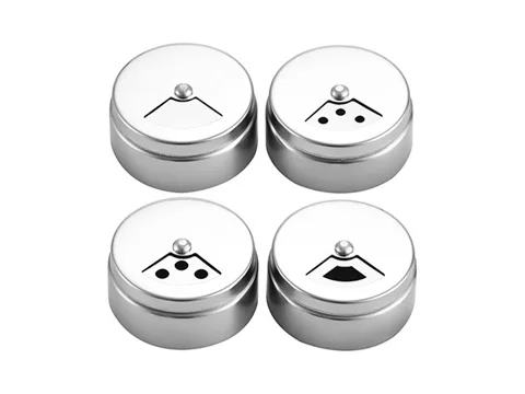 Round Spice Seasoning Jars — view 2