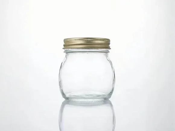 Square Round Wide Mouth Glass Pickling Jars With Screw — main view