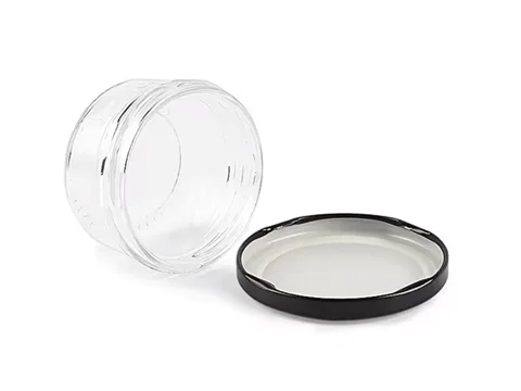 Wide Mouth Glass Jar with Metal Lid — view 3