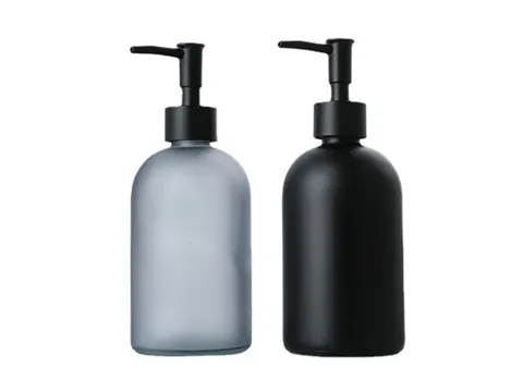 Cute Black and Grey Bottles — view 1