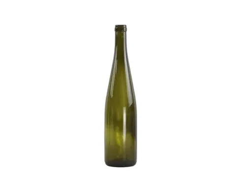 Dark Green Hock(Rhine) Wine Bottles Cork Finish