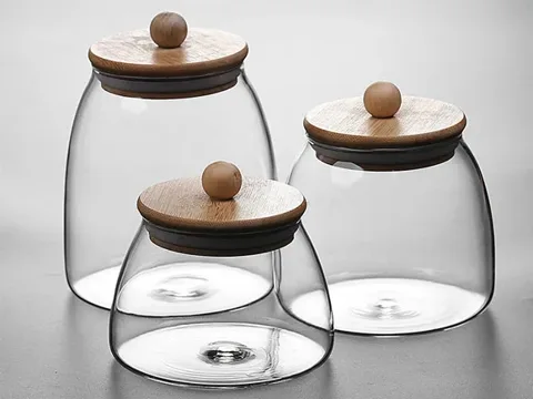 Big Borosilicate Glass Pot — view 2