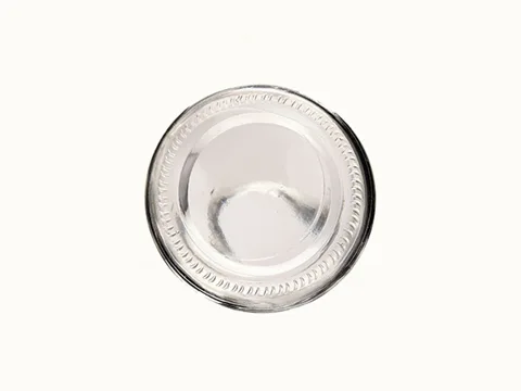 Clear Round Glass Milk Tea Beverage Juice Bottle with — view 5