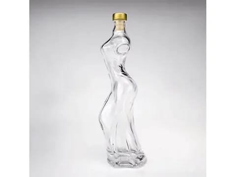 Beauty-shaped Glass Gatorade Drink Bottle Beverage Container — view 2