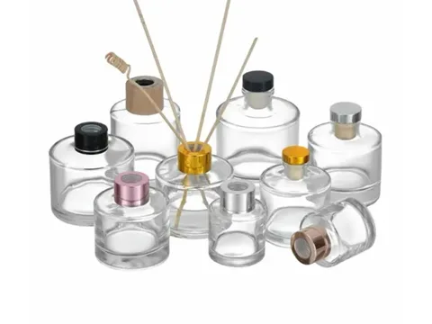 Round Glass Diffuser Bottle — view 2
