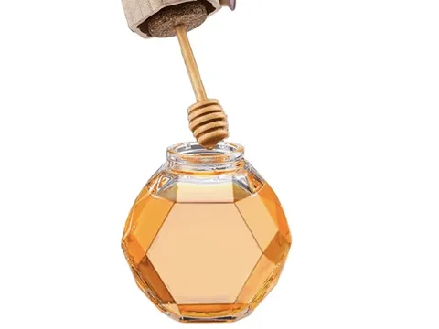 Glass Honey Containers Jars with Dipper — view 3