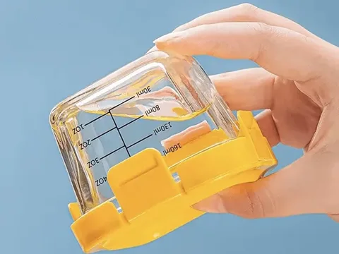 Freezer Safe Storage Glass Baby Food Jar with Lid — view 2