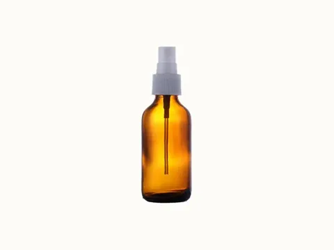 Brown Spray Bottle with Sprayer Pump
