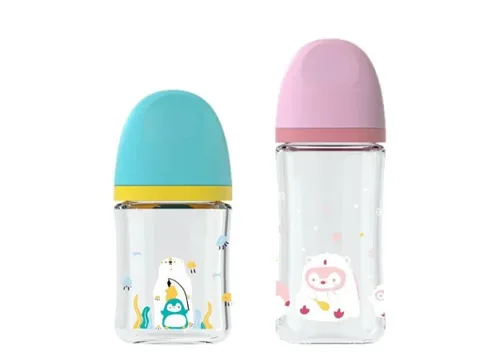 () Glass Baby Bottles