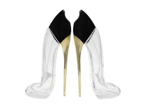 Shoe Glass Perfume Bottle — view 2