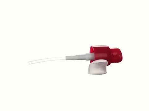Clear With Gray/Red Lid Round Spray/Pump Glass Lotion Bottles — view 5