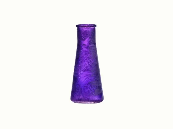 Purple/Blue/Green Glass Decoration Bottles — main view