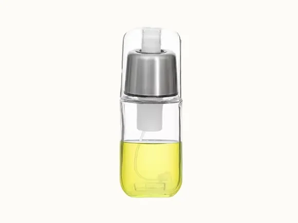 Stainless Steel Food-grade Olive Oil Glass Bottles Dispenser — main view