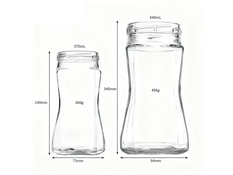 Glass Coffee Jars with Lids — view 3