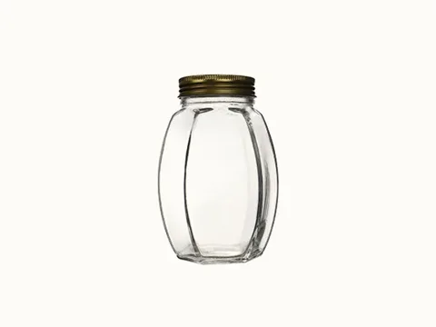 Hexagonal Honey Bottle — view 2