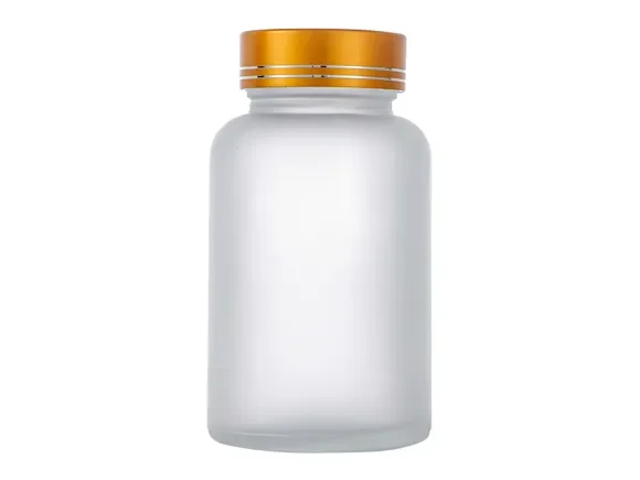 Frosted Medication Jars — main view