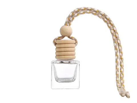 Small Car Perfume Bottles Glass Car Hanging Bottles — view 4