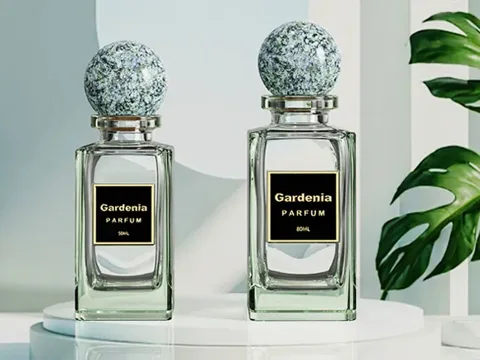 Customization Glass Perfume Bottles With Lids — view 1