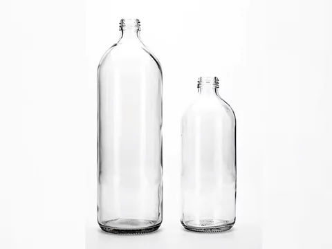 Glass Gatorade Drink Bottle Juice Container — view 2