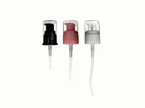 Clear With Pink/Gray/Black Lid Spray/Pump Round Glass Lotion Bottles — view 5